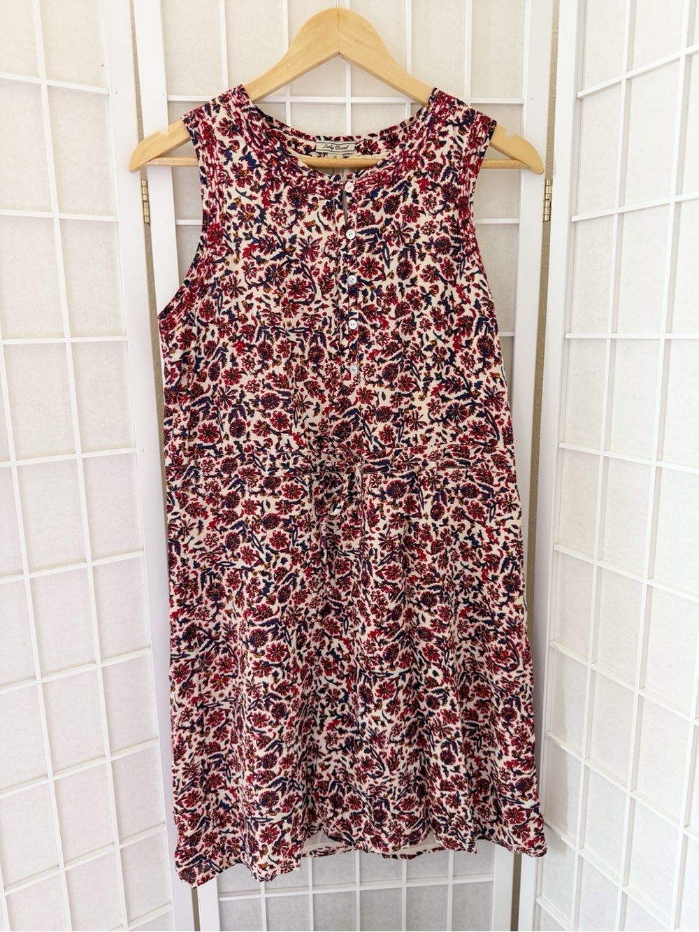Lucky Brand Floral Sleeveless Dress Small